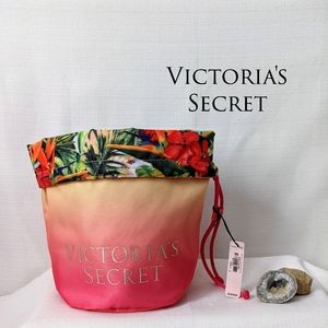 VICTORIA'S SECRET Drawstring Tropical Bag Pouch